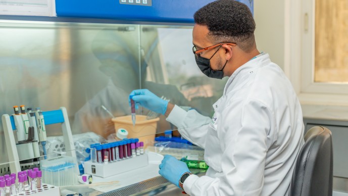 Calestous Juma Fellow - Yaw Bediako Lab shot