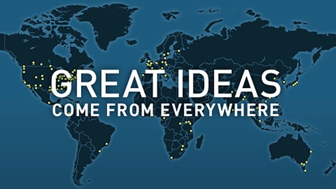 Great Ideas Come from Everywhere